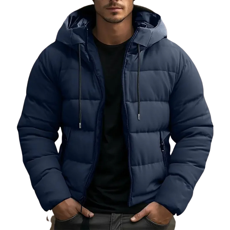 Simon | Men's Hooded Puffer Jacket