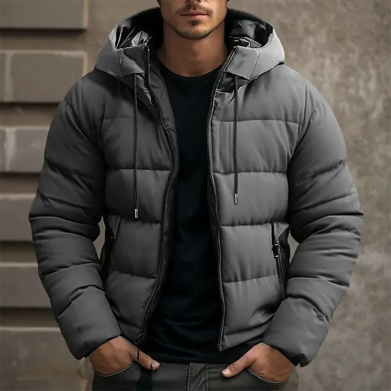 Simon | Men's Hooded Puffer Jacket